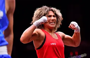 Rebeca Lima é campeã mundial de boxe em Liverpool (Foto: Andy Chubb/World Boxing/Direitos Reservados)
