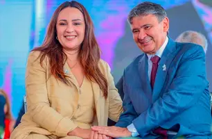 Rejane Dias e Wellington Dias (Foto: Reprodução)