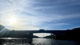 Rio Poti, em Teresina (Foto: Jhone Sousa / Conecta Piauí)