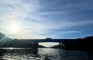 Rio Poti, em Teresina (Foto: Jhone Sousa / Conecta Piauí)