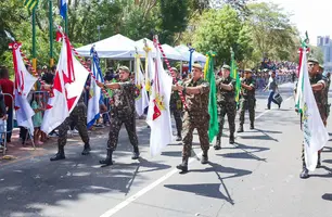 Saiba quais ruas serão interditadas para o desfile de 7 de Setembro em Teresina (Foto: Arquivo SECOM)