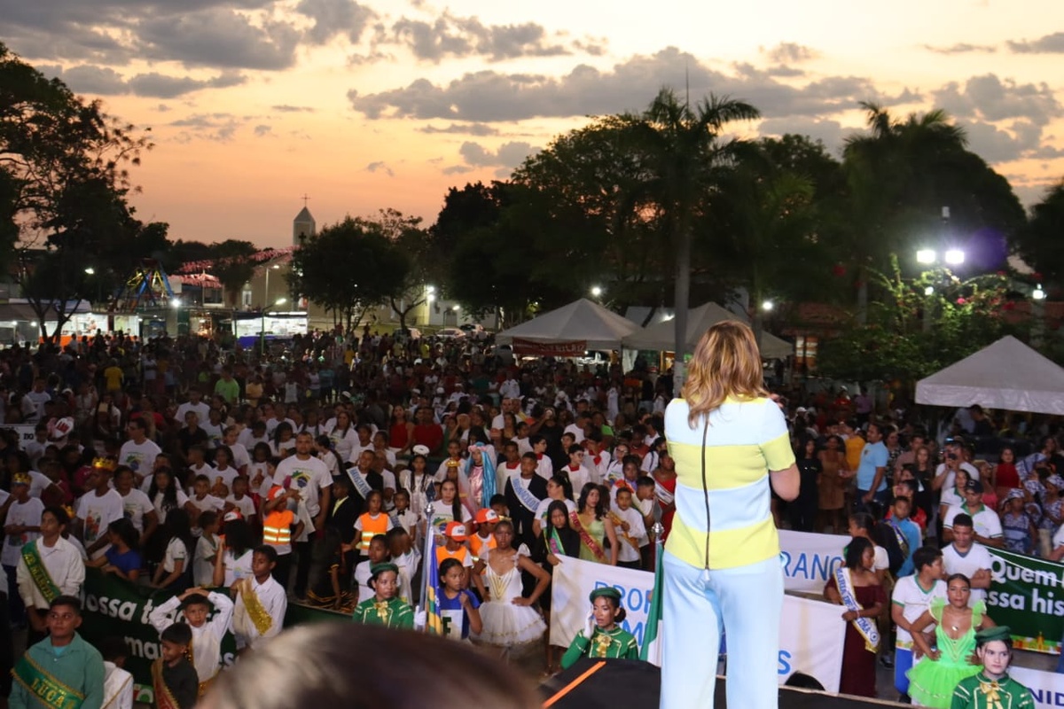 São Gonçalo do Piauí promove desfile cívico em homenagem à Independência do Brasil