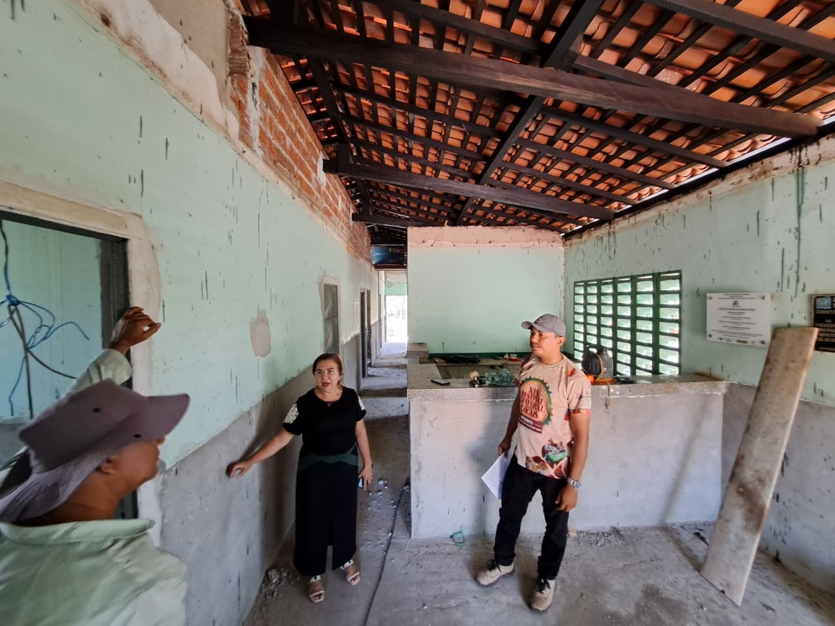 São João do Arraial realiza reforma na Unidade Básica de Saúde do Marruazinho