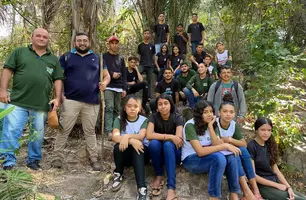 São João do Arraial realiza trilha ecológica com alunos da rede municipal (Foto: Reprodução/Redes Sociais)