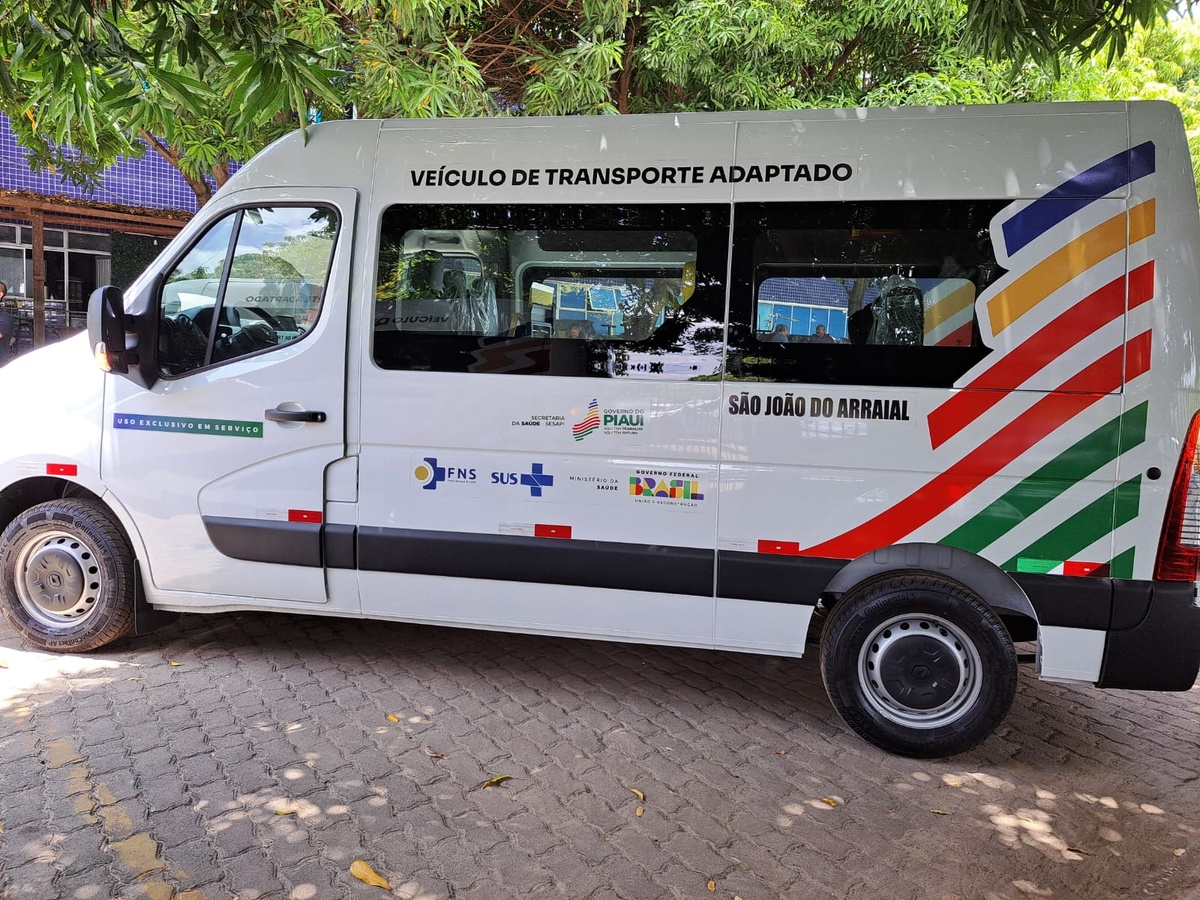São João do Arraial recebe Van Adaptada para pacientes com deficiência