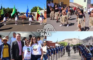 São Raimundo Nonato realiza 1º Desfile Cívico no Quilombo Lagoa (Foto: Reprodução)