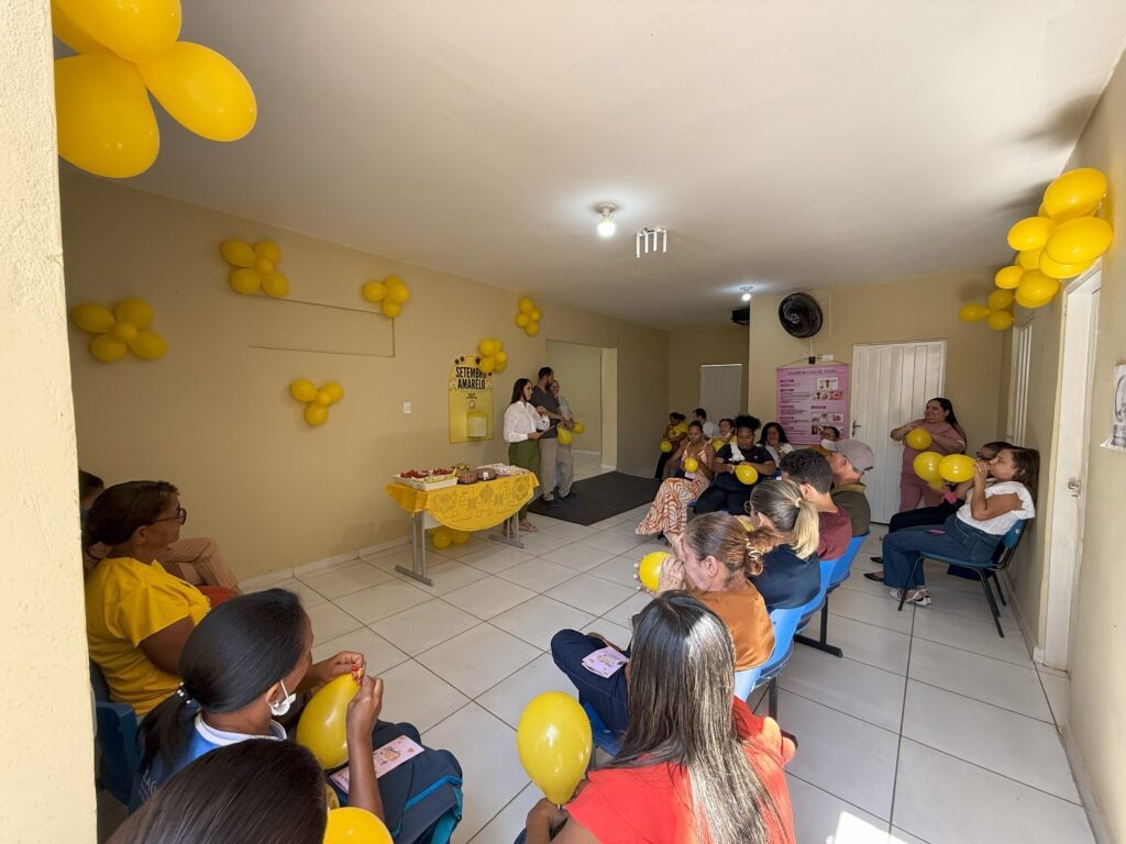 São Raimundo Nonato realiza ações do Setembro Amarelo em UBS e comunidades rurais
