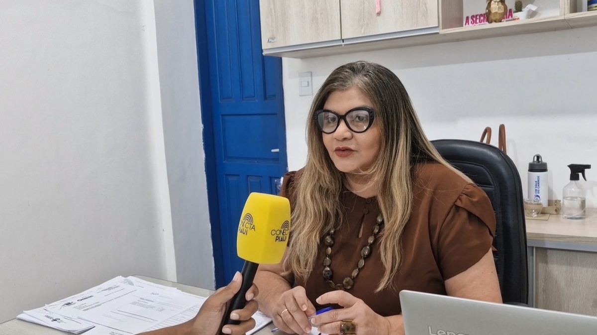 Secretária Municipal de Saúde de Oeiras, Roberta Alves