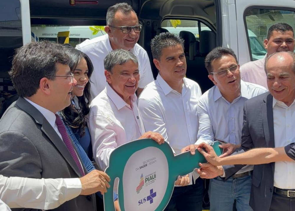 Sesapi entrega 22 vans adaptadas para transporte de pacientes cadeirantes