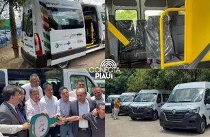 Sesapi entrega 22 veículos adaptados para transporte de pacientes cadeirantes (Foto: James Rodrigues/Conecta Piauí)