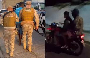 Suspeito de ameaçar rivais em vídeo e balear família é preso em Teresina (Foto: Reprodução)