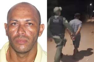 Suspeito de estuprar e roubar idosa em Aroazes é preso em Teresina (Foto: Reprodução/Portal V1)