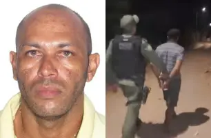 Suspeito de estuprar e roubar idosa em Aroazes é preso em Teresina (Foto: Reprodução/Portal V1)