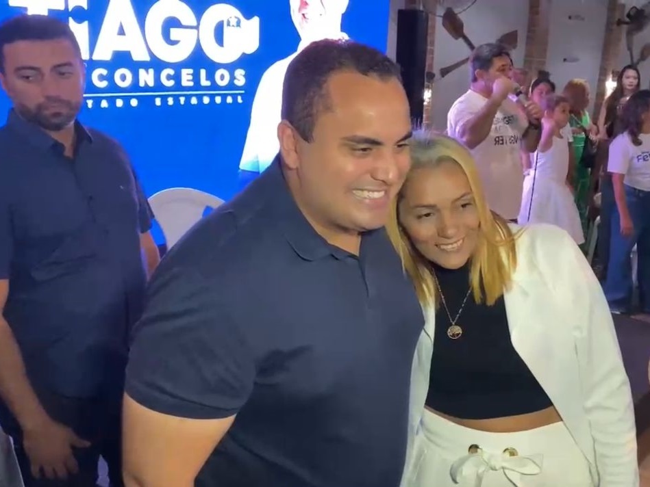 Tiago Vasconcelos e Georgiano Neto reúnem população em Parnaíba em grande encontro
