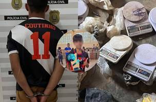 Traficante é preso em buscas por autor da morte de criança em São Raimundo Nonato (Foto: Divulgação/Polícia Civil)