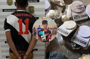 Traficante é preso em buscas por autor da morte de criança em São Raimundo Nonato (Foto: Divulgação/Polícia Civil)