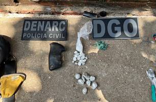 Três suspeitos de tráfico de drogas são presos na zona Sudeste de Teresina (Foto: Divulgação/SSP-PI)