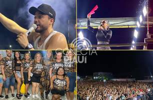 Wesley Safadão leva multidão na maior Micarina da história de Esperantina (Foto: Divulgação)