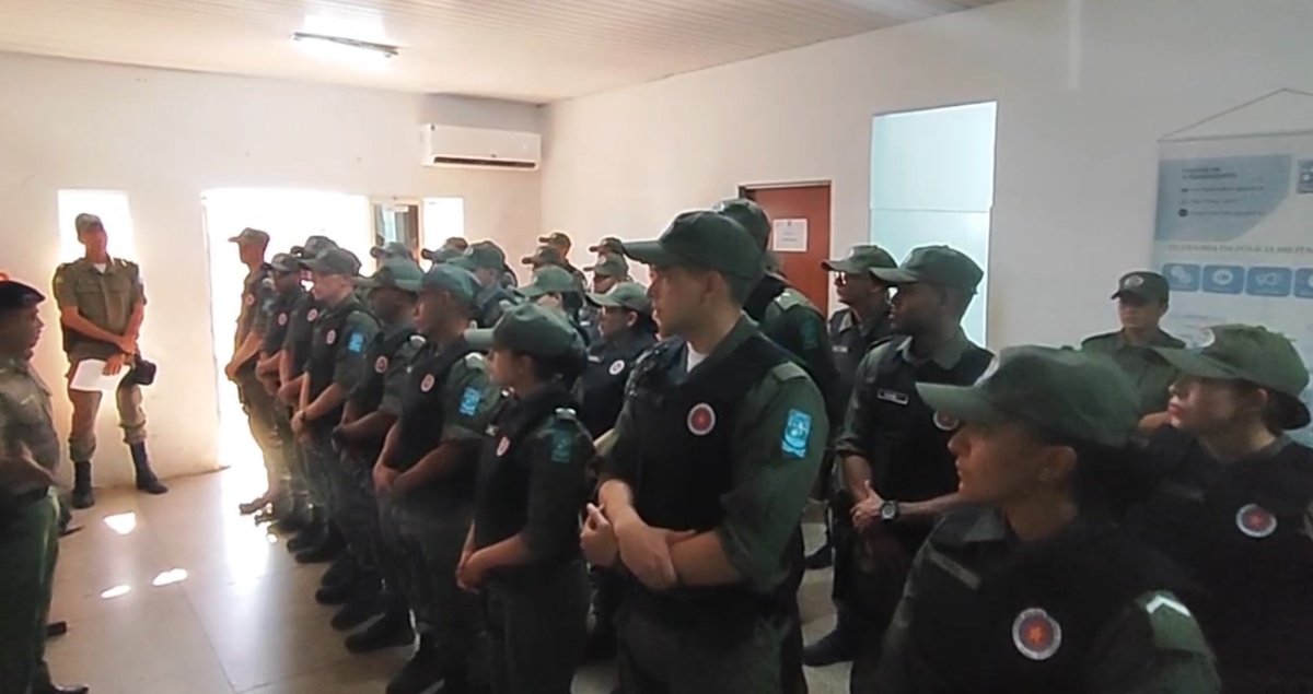 Zona Sul de Teresina recebe reforço de 48 policiais militares no 17º BPM