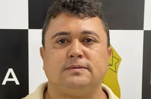 Acusado de feminicídio é preso pela Polícia Civil na zona Leste de Teresina (Foto: Reprodução)