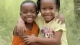 Ágatha Isabelly, de 6 anos, e Allan Michael, de 4 (Foto: Reprodução)