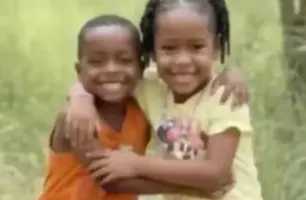 Ágatha Isabelly, de 6 anos, e Allan Michael, de 4 (Foto: Reprodução)