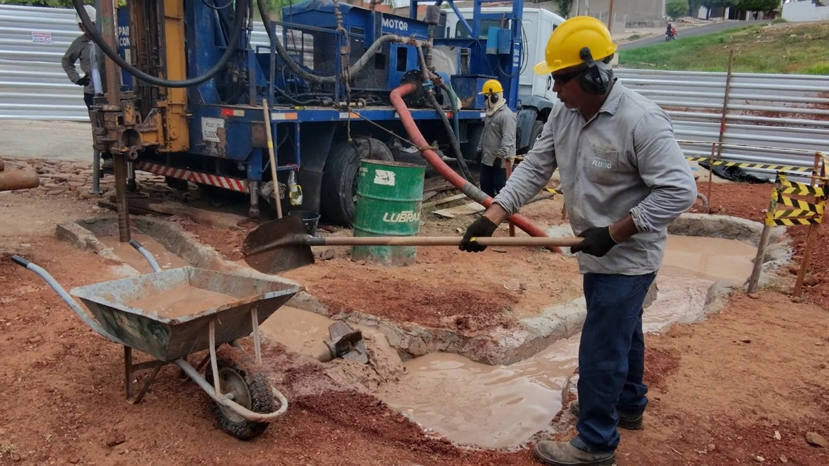 Águas do Piauí  perfura novo poço em Picos e amplia abastecimento