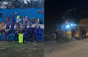 Altos emite nota de pesar por acidente com delegação do Águia de Marabá (Foto: Reprodução)