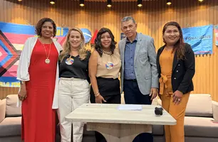 Andréa Amaral participa de seminário sobre visibilidade trans (Foto: Reprodução)