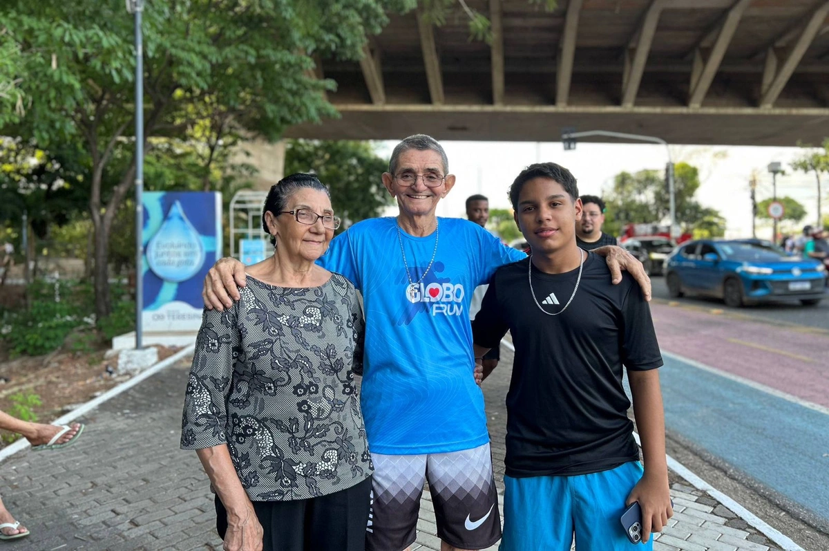 Aos 80 anos, João Cordeiro inspira com dedicação à corrida de rua em Teresina