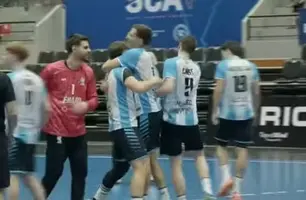 Argentina vence Brasil e é campeã do Sul e Centro-Americano de Handebol (Foto: Reprodução)