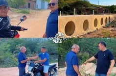 Assunção do Piauí entrega passagens molhadas e melhora acesso a comunidades rurais