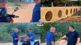 Assunção do Piauí entrega passagens molhadas e melhora acesso a comunidades rurais (Foto: Divulgação)