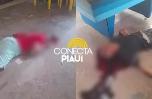 Ataque a tiros em bar deixa um morto e outro gravemente ferido em Timon (Foto: Reprodução)