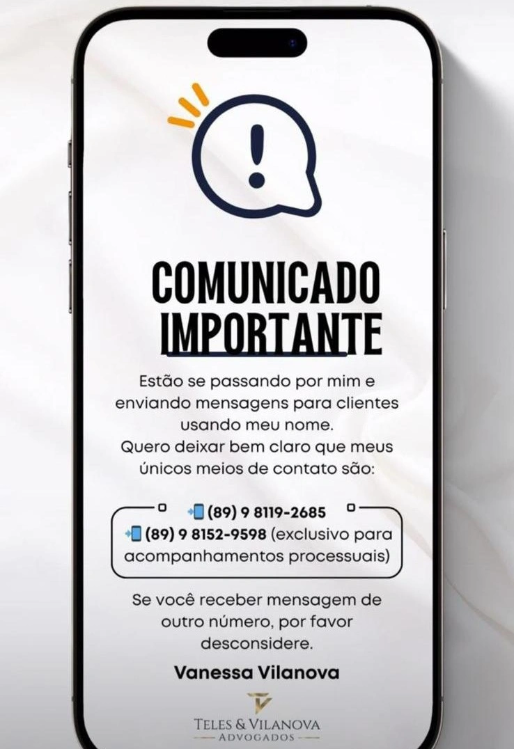 Aumento de golpes do 'falso advogado' acende alerta em São Raimundo Nonato