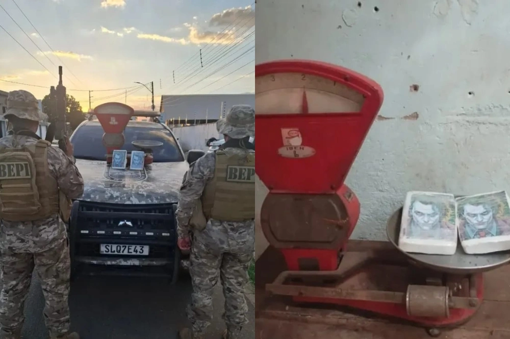 BEPI apreende tabletes de cocaína durante operação na zona rural de Bocaina