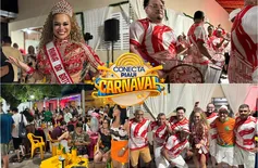 Brasa Samba coroa rainha de bateria em grande festa de pré-Carnaval em Teresina