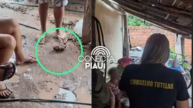 Briga de família mobiliza Polícia após ameaça e danos materiais em Demerval Lobão (Foto: Reprodução)