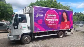 Carreta da Mamografia (Foto: Divulgação/Ascom GOV PI)