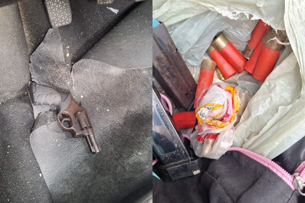 Carro capotado com munições e arma é localizado após disparos em Luís Correia