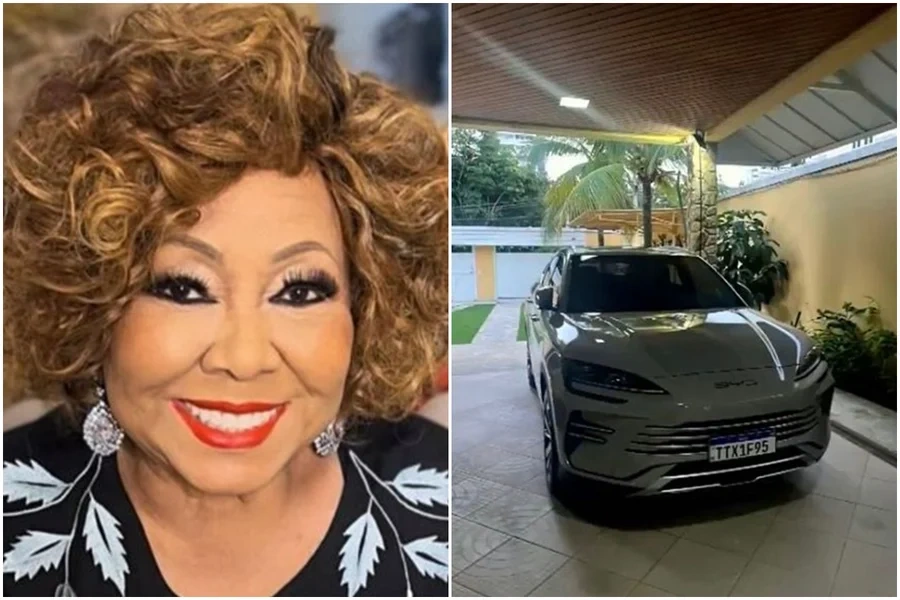 Carro da cantora Alcione é roubado na Zona Norte do Rio de Janeiro