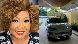 Carro da cantora Alcione é roubado na Zona Norte do Rio de Janeiro (Foto: Reprodução)