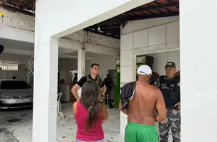 Casa de eventos é interditada após presença de faccionados na zona Sul de Teresina (Foto: Divulgação/SSP-PI)