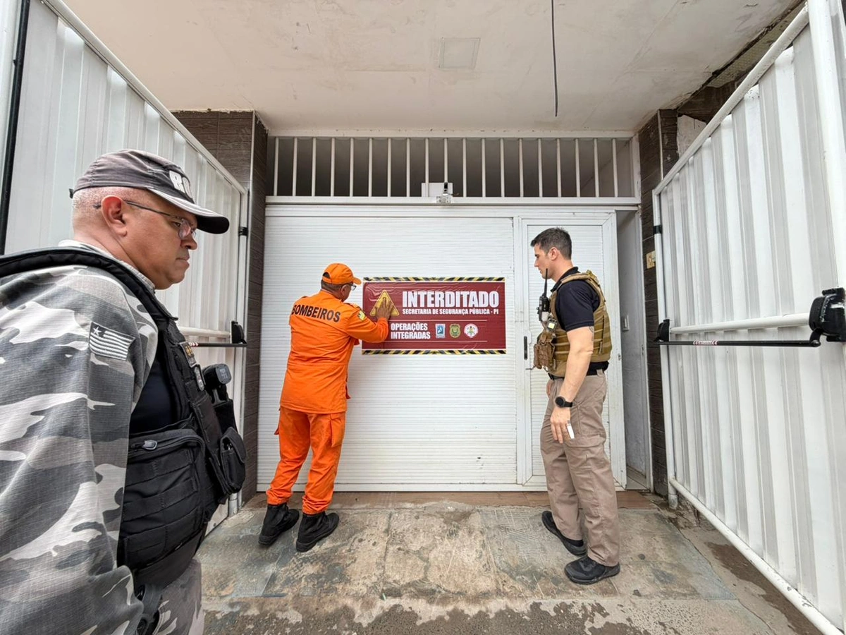 Casa de eventos é interditada após presença de faccionados na zona Sul de Teresina