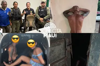 Casal é preso em flagrante por furto em residência rural em Lagoa do Piauí