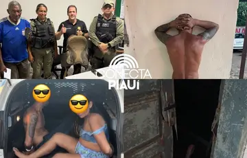 Casal é preso em flagrante por furto em residência rural em Lagoa do Piauí