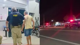 Ciclista é atropelada por motociclista embriagado na BR-343 em Campo Maior (Foto: Reprodução)