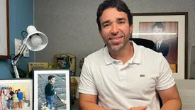 Clique especial do Deputado Estadual Marden Meneses direto de seu escritório (Foto: Instagram)