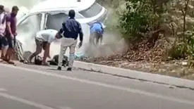 Colisão entre carros deixa três pessoas mortas e quatro feridas em Jaicós (Foto: Reprodução)