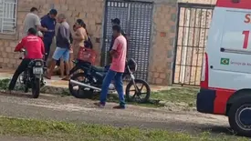 Colisão entre motos deixa dois feridos graves na PI-114 em Campo Maior (Foto: Reprodução)